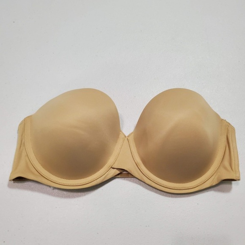 Maidenform Women Bra 36C Beige Adjustable Straps Multi Way Underwire Padded NWOT